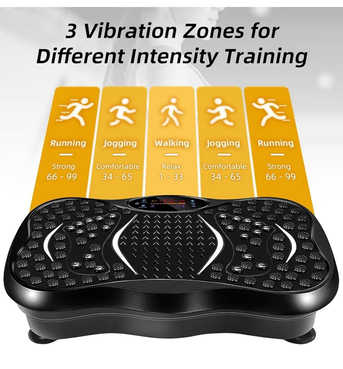 Al Muruj, Sporting Goods, SAR 180,  Vibration Fitness Exercise Machine For Home Use, With Bluetooth Speaker, 5 Program Modes,