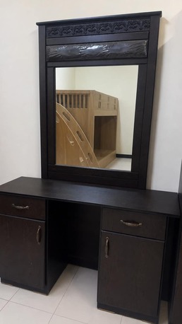 Riyadh, Furniture, SAR 500,  Bed, Dressing Table-urgent