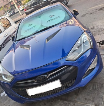 Jeddah, Vehicles, Cars & Trucks , SAR 38500,  Hyundai Genesis Coupe 2014,  2014,  Automatic,  140000 KM,  Genesis 3.8 Coupe Sports METALLIC BLUE 3.8L V6