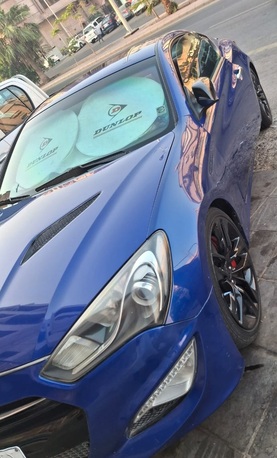 Jeddah, Vehicles, Cars & Trucks , SAR 38500,  Hyundai Genesis Coupe 2014,  2014,  Automatic,  140000 KM,  Genesis 3.8 Coupe Sports METALLIC BLUE 3.8L V6