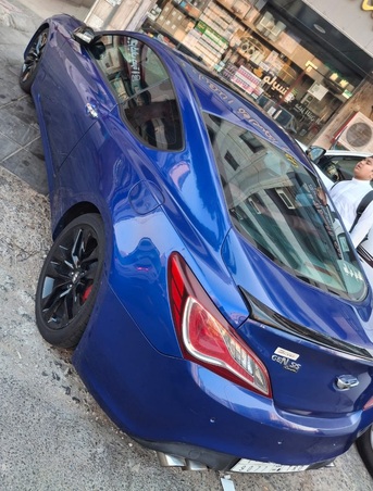 Jeddah, Vehicles, Cars & Trucks , SAR 38500,  Hyundai Genesis Coupe 2014,  2014,  Automatic,  140000 KM,  Genesis 3.8 Coupe Sports METALLIC BLUE 3.8L V6