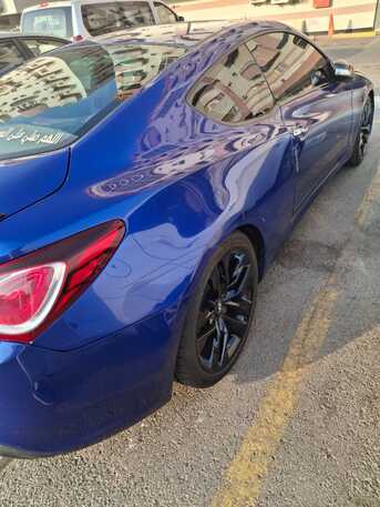 Jeddah, Vehicles, Cars & Trucks , SAR 38500,  Hyundai Genesis Coupe 2014,  2014,  Automatic,  140000 KM,  Genesis 3.8 Coupe Sports METALLIC BLUE 3.8L V6