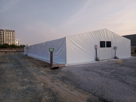 Dubai, Business, Rest Area Tent