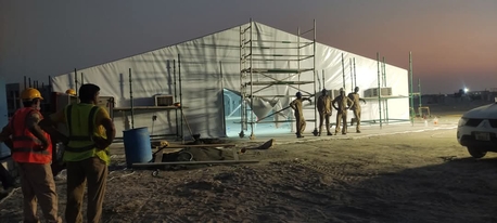 Dubai, Business, Rest Area Tent