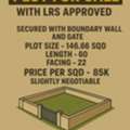 INR 1,  Studio,  146 Sq. Yard,  146.66 Sqrd LRS Approved Plot For Sale Near Pasha Colony Tolichowki