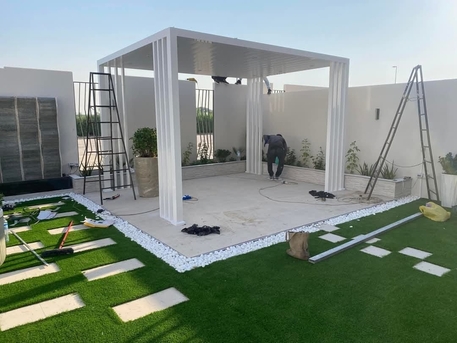 Dubai, Business, Aluminium/Metal Steel Pergola