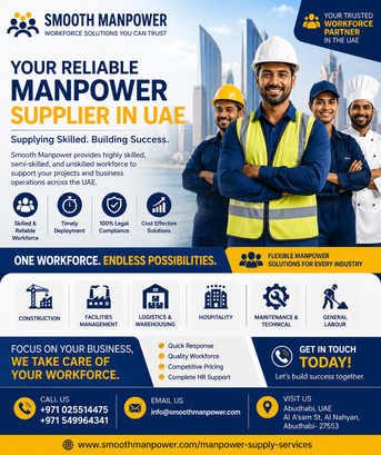 Abu Dhabi, Manpower, BUILD YOUR SUCCESS WITH THE RIGHT WORKFORCE