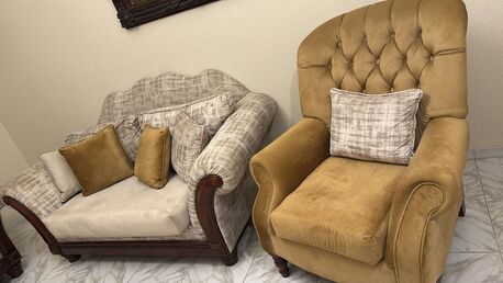 Bani Malik, Furniture, SAR 1800,  Sofa Set For Sale-Jeddah