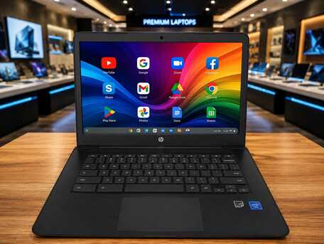 Manama, Computers, BHD 22,  HP CHROMEBOOK - 4GB RAM 32GB 14" HD Display Intel HD Graphics