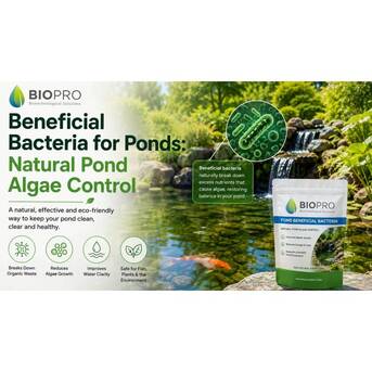 New York, Free Items, USD 70,  Beneficial Bacteria For Ponds: Natural Pond Algae Control &ndash; Biopro Solution