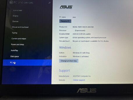 Riyadh, Electronics, SAR 500,  Asus Laptop For Urgent Sale