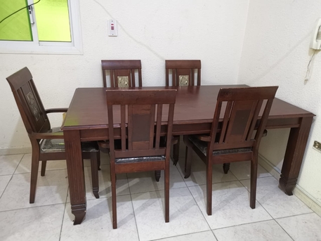 Mushrefah, Furniture, SAR 200,  Dining Table With 5 Chairs