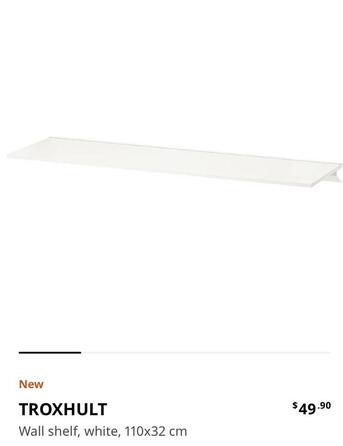 Riyadh, Furniture, SAR 70,  Ikea Shelves THROXHULT