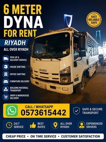 Riyadh, Pick Up & Drop Off, Service Available All Over Riyadh