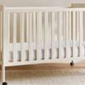 SAR 600,  Crib With Adjustable Height (Up To 3 Years), Mattess And Bumper