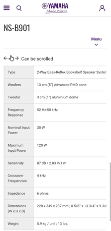 Jubail, Home Audio, SAR 2800,  Yamaha Premium Bookshelf Speaker