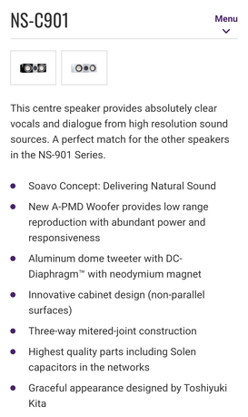 Jubail, Home Audio, SAR 1600,  Yamaha Premium Center Speaker