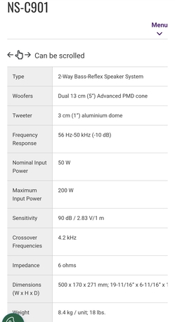 Jubail, Home Audio, SAR 1600,  Yamaha Premium Center Speaker