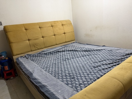 Jubail, Furniture, SAR 600,  Bed Plus Mattress And 1sofa