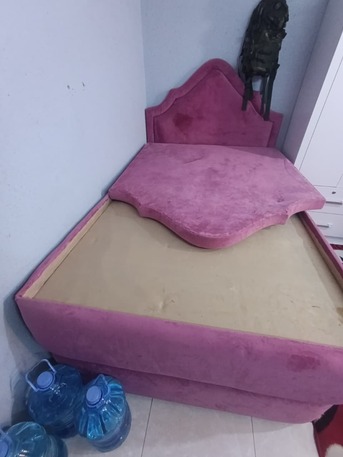 Riyadh, Furniture, SAR 200,  2 Pcs Double Size Bed On Sale