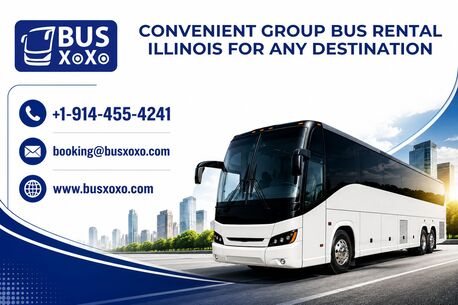 Chicago, Travel, Convenient Group Bus Rental Illinois For Any Destination