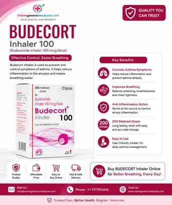 New York, Health & Beauty Items, USD 12,  Budecort Inhaler | Budesonide Inhaler | Onlinegenericmedicine