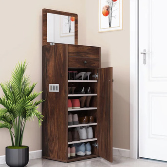 Mumbai, Furniture, INR 9990,  Wooden Shoe Rack With Doors | Studio Kook