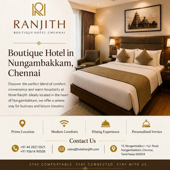 Chennai, Travel, Boutique Hotel In Chennai