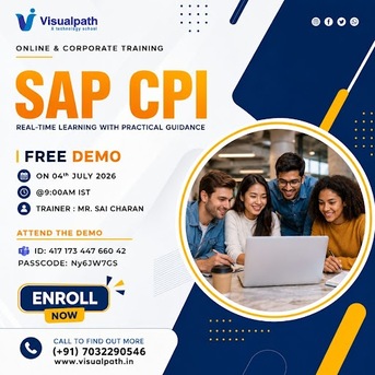 Hyderabad, Lessons Offered, Join The SAP CPI Free Demo And Explore Cloud Integration