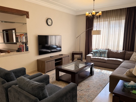 Amman, Apartments, Flats, Houses & Villas, JOD 15000/year,  Furnished,  3 BR,  181 Sq. Meter,  Exceptional 3-Bedroom Apartment For Rent - Khalda