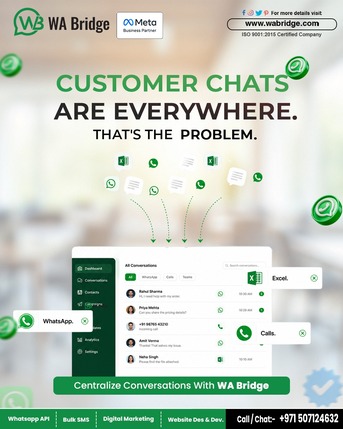 Dubai, Marketing, Centralize All Customer Conversations With WA Bridge