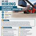 Containers Equipment Operator