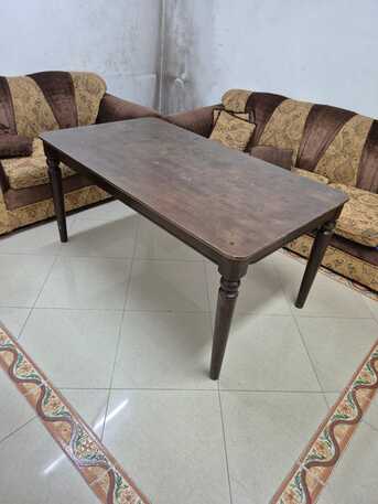 Jubail, Furniture, SAR 300,  Sofa Set With Dining Table 6 Seater