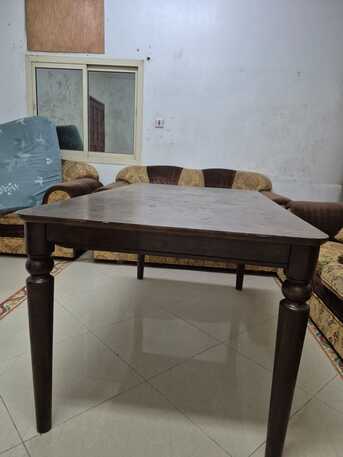 Jubail, Furniture, SAR 300,  Sofa Set With Dining Table 6 Seater