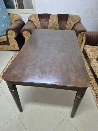 Jubail, Furniture, SAR 300,  Sofa Set With Dining Table 6 Seater