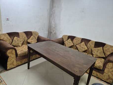 Jubail, Furniture, SAR 300,  Sofa Set With Dining Table 6 Seater