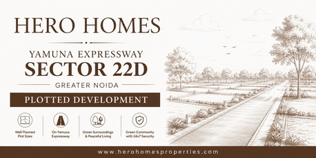 Greater Noida, Real Estate For Sale, 2 BR,  Experience Modern Living With Hero Homes Yamuna Expressway