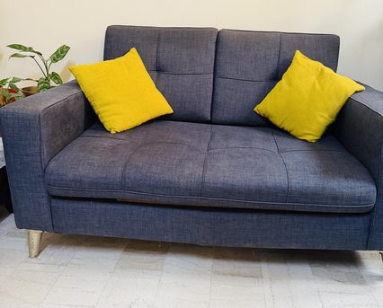 Jeddah, Furniture, SAR 500,  Four Seater Sofa And A Two Seater Sofa With Tea Table For Sale