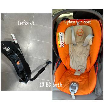 Saar, Baby & Kid Stuff, BHD 10,  Cybex Infant Car Seat With Isofix Kit
