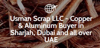 Sharjah, Business, Usman Scrap LLC - Copper & Aluminum Buyer In Sharjah Dubai