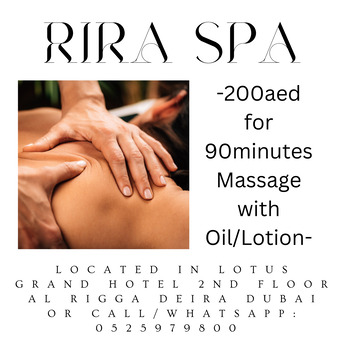 Al Rigga, Health, Rira Spa Offer 6/27/2026