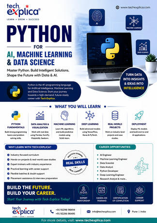 New Delhi, General, Python For AI, Machine Learning & Data Science