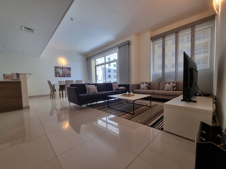Amwaj Islands, Apartments, Flats, Houses & Villas, BHD 400/month,  Furnished,  2 BR,  115 Sq. Meter,  Delightful 2 BR FF Apartment With Balcony Close To Lagoon Park