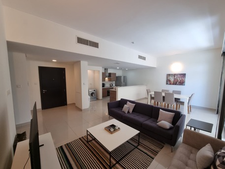 Amwaj Islands, Apartments, Flats, Houses & Villas, BHD 400/month,  Furnished,  2 BR,  115 Sq. Meter,  Delightful 2 BR FF Apartment With Balcony Close To Lagoon Park