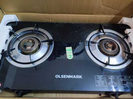 Riyadh, Appliances, SAR 120,  OLSENMARK Two Burner Gas Stove - New