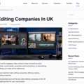 Top Video Editing Companies In The UK