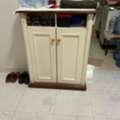 SAR 150,  DOUBLE DOOR WOODEN SHOE RACK
