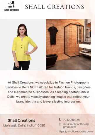 New Delhi, Business, Best Photography Studio In Delhi NCR | Shall Creations | Best Photography Studio In Delhi