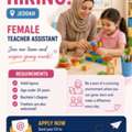 Need Female Teacher Assistant