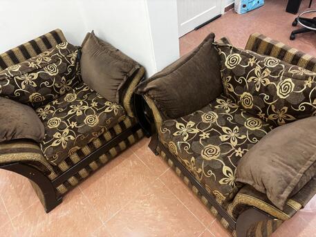 Jeddah, Furniture, SAR 350,  Sofa Sets For Sale (give Away Prices), 1, 2 & 3 Seaters